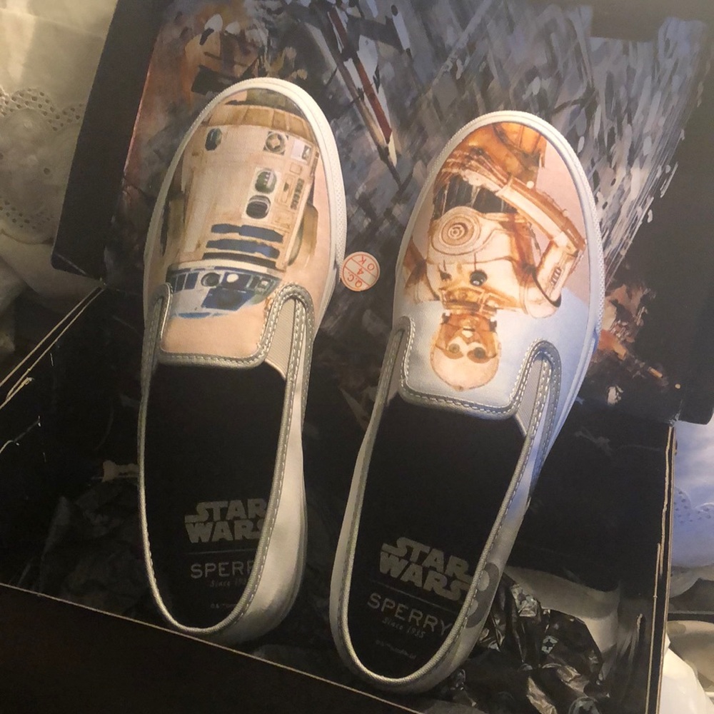 Star Wars Sperry Slip ons